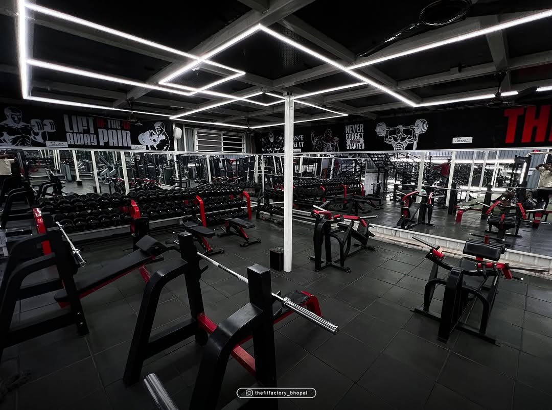 Weight training area
