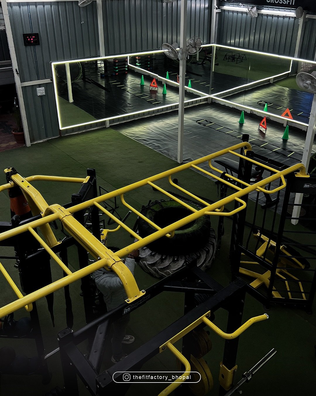 Group exercise studio